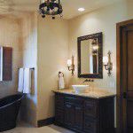 Dallas Custom Tuscan Villa Home Bath