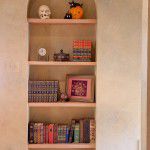 Lakewood Hutsell Home Addition Arched Bookcase