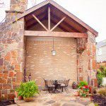 Lakewood Traditional Home Restoration Covered Patio