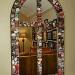 Lakewood Dilbeck Home Renovation Mosaic Mirror