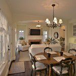 Lower Greenville Traditional Home Living/Dining Room