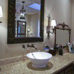Dallas Custom Tuscan Villa Home Bath
