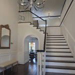 University Park Custom Traditional Home Stairs