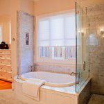 Forest Hills New Custom Home Master Bath