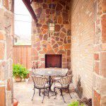 Lakewood Traditional Home Restoration Stone Fireplace