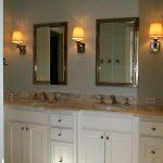Lower Greenville Traditional Home Remodel Double Vanity Bath